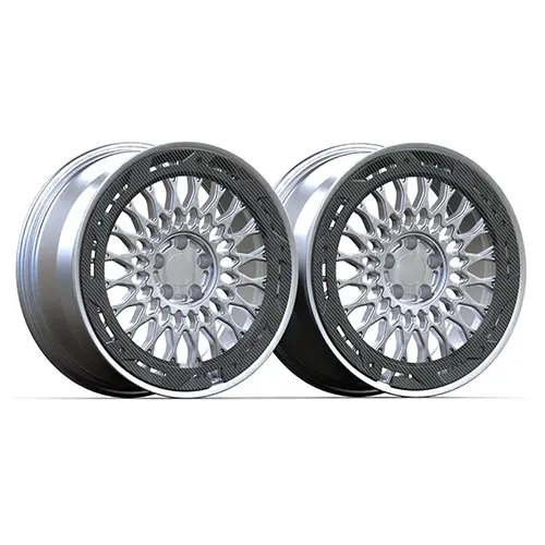 19-inch BMW X5 M forged monoblock wheel with carbon outer detail