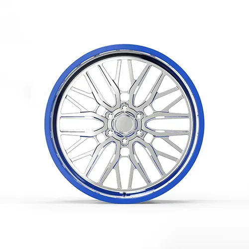 Cadillac Escalade multi-spoke forged wheel with CNC-polished face