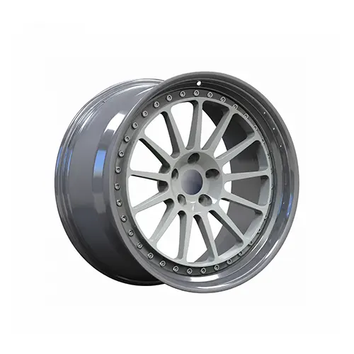 Ferrari 458 Italia forged wheel with eggshell cream 14-spoke center
