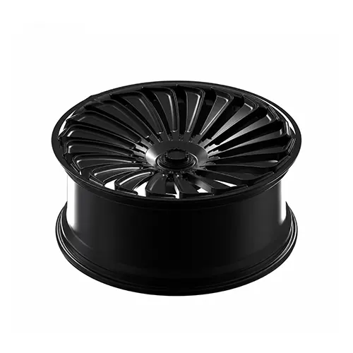 Jeep Grand Cherokee WK2 forged wheel with satin black turbine face