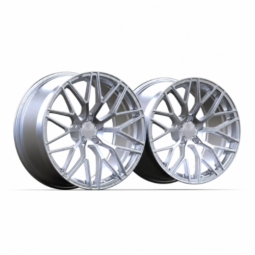 Ford Mustang GT S650 forged wheel set with 20 inch front and 18 inch rear wheels