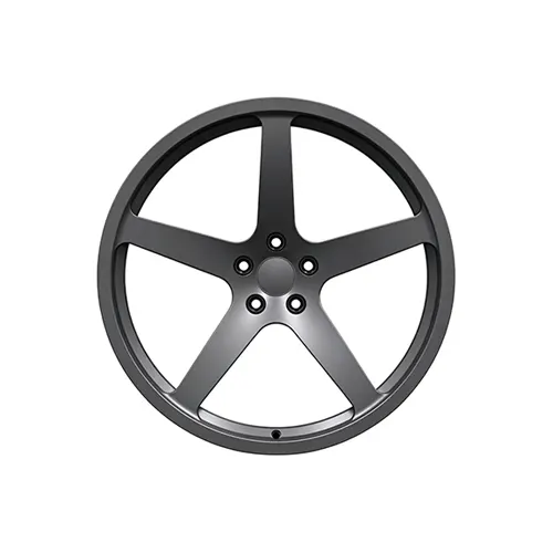 Audi SQ5 21 inch forged wheels with matte gunmetal deep-concave five-spoke design